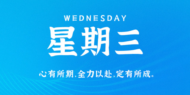 6月9日,星期三,在这里每天60秒读懂世界!