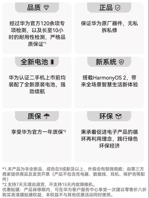 华为推出官方认证二手机 这价格绝了!