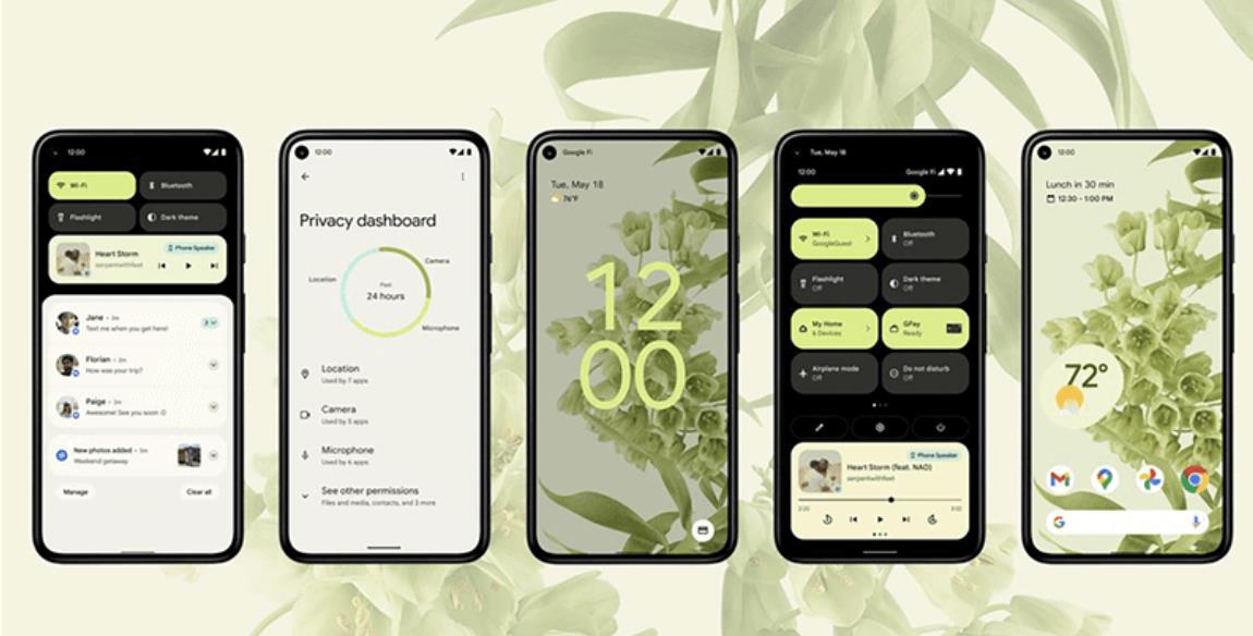 Android_12正式版发布!系统流畅性大幅提升 Android_12正式版发布!系统流畅性大幅提升