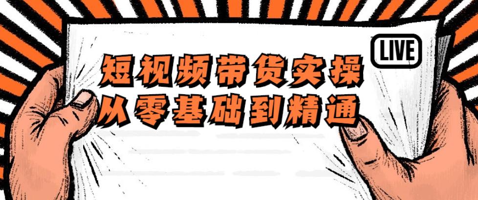 短视频带货实操从零基础到精通 短视频带货实操从零基础到精通