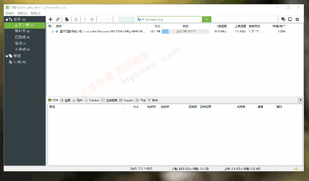 [Windows] 轻量级老牌BT下载工具 uTorrent Pro v3.6.0.47222 便携版